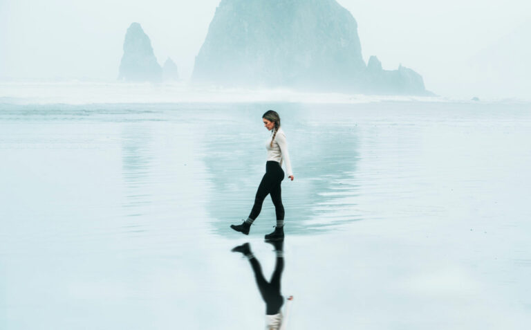 Bree at Canon Beach, Oregon
